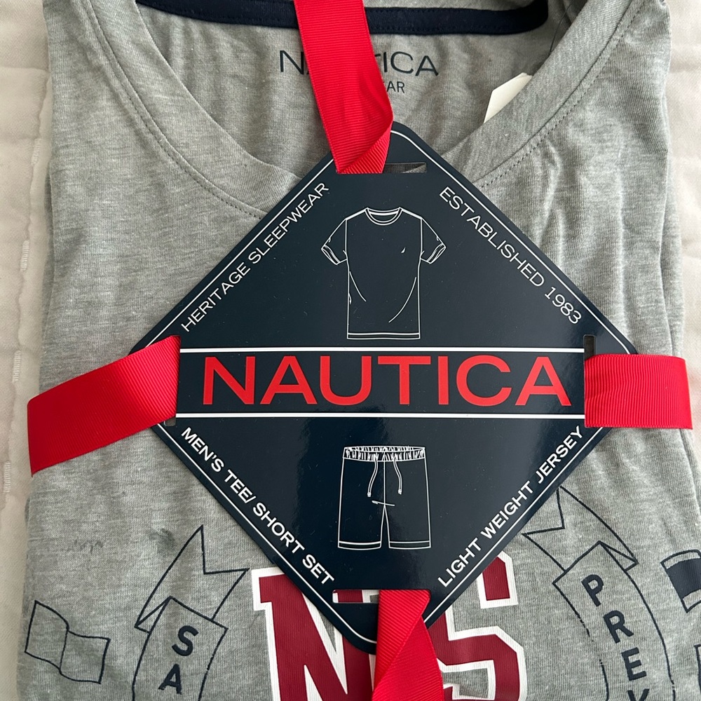 Nautica Gray Men's Sleepwear Set